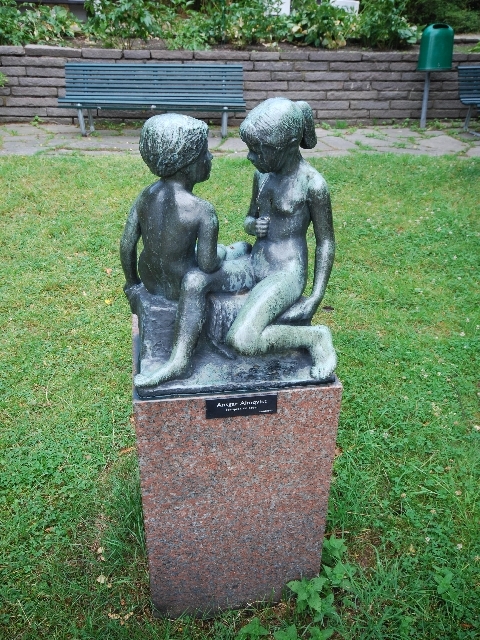 Skulptur i parken