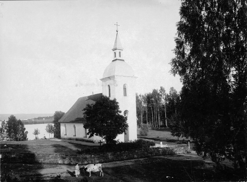Nössemarks kyrka från nordväst.