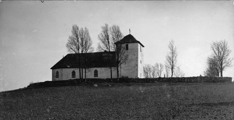 Ödeborgs kyrka från norr.