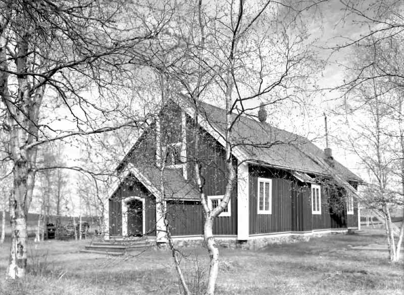 Jukkasjärvi kyrka från söder