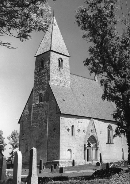Endre kyrka från sydväst