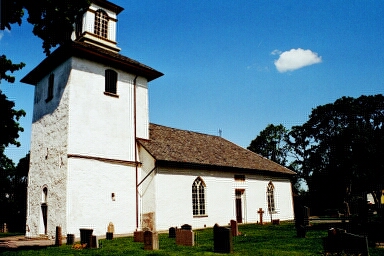 Horns kyrka och kyrkogård. 
Neg nr 02/133:07.jpg