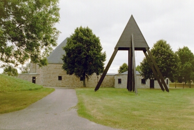 Sankta Birgitta kapell med klockstapel. 
Neg nr 02/160:18.jpg