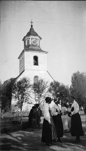 Solleröns kyrka (Sofia Magdalena kyrka) från väster