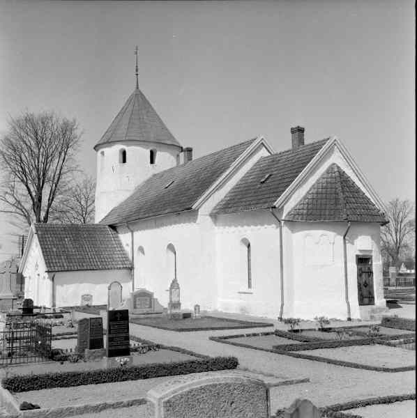 Hammarlunda kyrka mot sydöst