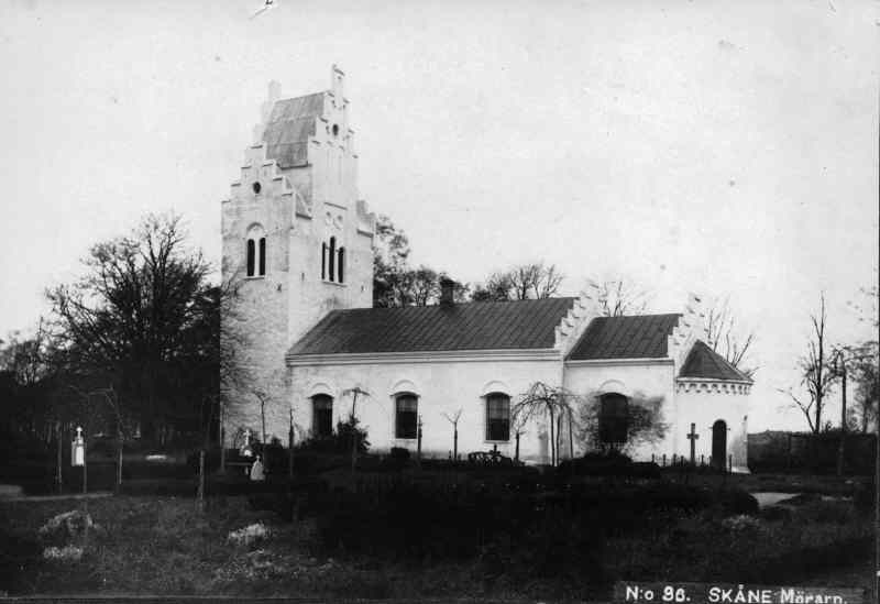 Mörarps kyrka mot sydöst