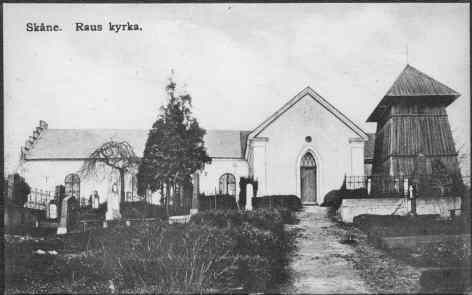 Raus kyrka mot söder