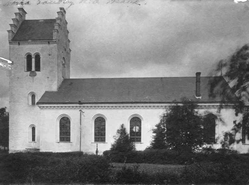 Norra Sandby kyrka mot söder