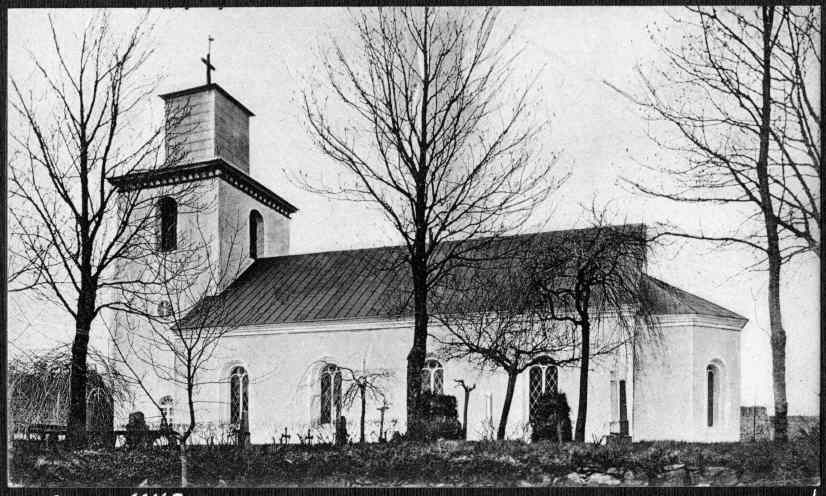 Östra Ljungby kyrka mot söder