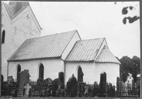 Västra Nöbbelövs kyrka mot söder