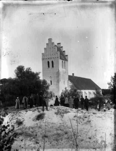 Falsterbo kyrka mot sydväst