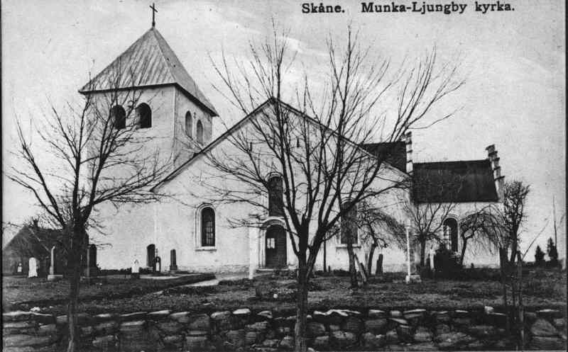 Munka-Ljungby kyrka mot söder