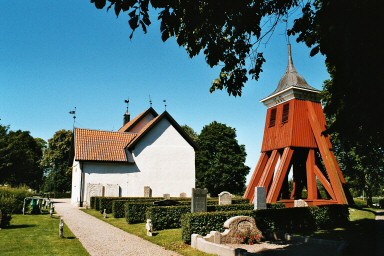 Vättlösa kyrka och kyrkogård. Neg.nr 03/204:13.jpg