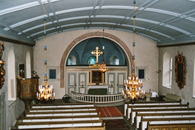Medelplana kyrka, vy mot koret. Neg.nr 03/191:09.jpg