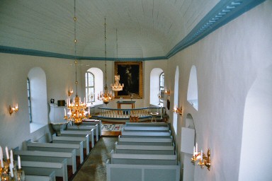 Norra Vings kyrka, vy mot koret. Neg.nr. 04/217:16.jpg
