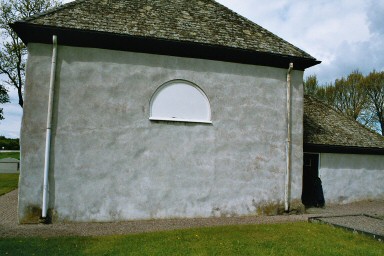 Västra Gerums kyrka, igensatt korfönster. Neg.nr. 04/210:16.jpg.