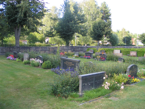 Del av Norra kyrkogården.  