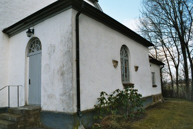 Sakristia och arkiv på Särestads kyrka. Neg.nr. 03/286:15. JPG.

