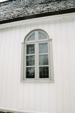 Fönster på Korsberga kyrka. Neg.nr. 03/234:22. JPG.
