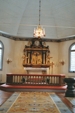 Koret i Korsberga kyrka. Neg.nr. 03/233:06. JPG.