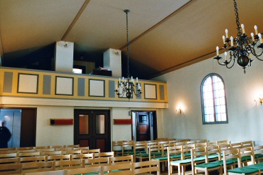 Interiör av Svärtans kapell. Neg.nr. 03/243:23. JPG.