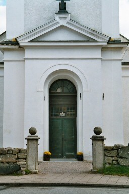 Västportal på Tidaholms kyrka. Neg.nr. 04/184:12. JPG. 