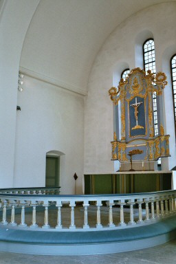 Altarring från 1892 i Tidaholms kyrka. Neg.nr. 04/183:06. JPG.