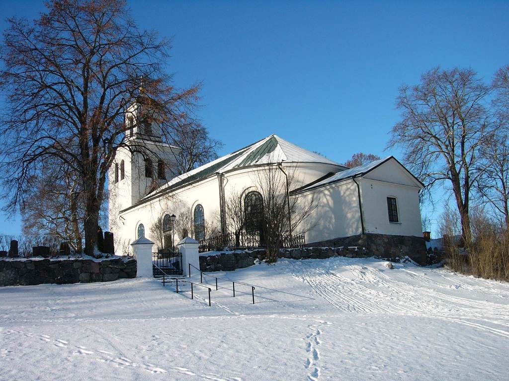 Kyrkan mot sydöst.