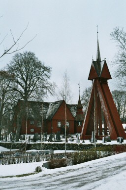 Bottnaryds kyrka och kyrkogård. Neg.nr. B963_062:23. JPG.