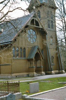 Nykyrke kyrka, västgavel. Neg.nr. 03/262:07. JPG. 