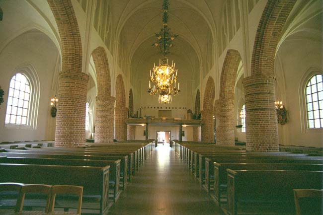 Sankt Nikolai kyrka, interiör. Kyrkorum, V.