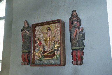 Äldre altartavla, troligen från ca 1700, i Eks kyrka. Neg.nr 04/252:15.jpg