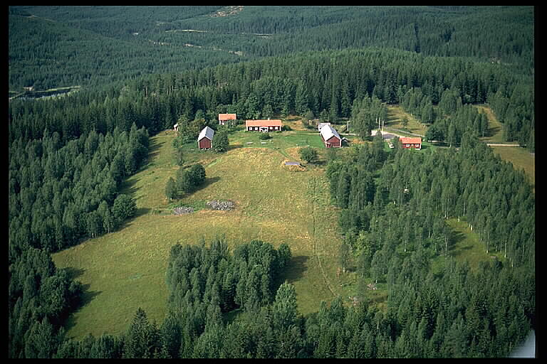 Finngården Kvarntorp (Myllylä) med omgivningar