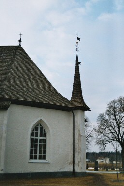 Koret på Lyrestads kyrka, sett från söder. Neg.nr 04/283:06.jpg