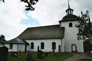 Odensåkers kyrka sedd från norr. Neg.nr 04/256:21.jpg 