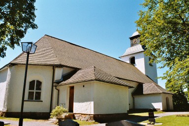 Finnerödja kyrka, sedd från sydöst. Neg.nr 04/339:13.jpg