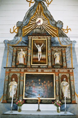 Altaruppsatsen i Finnerödja kyrka. Neg.nr 04/341:22.jpg