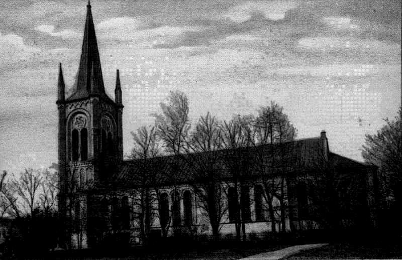 Hököpinge kyrka från söder	
