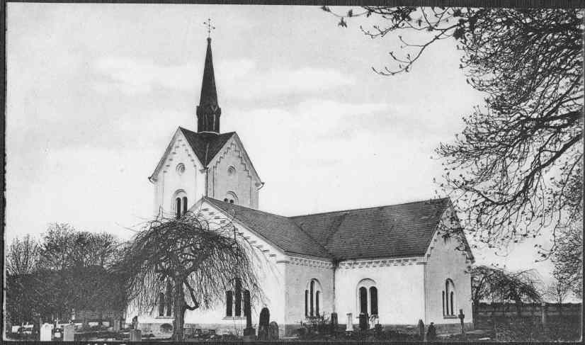 Östra Vemmenhögs kyrka mot sydöst