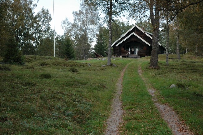 Fornsalen i Ödeborg och omgivande järnåldersgravfält.