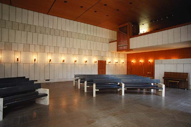 Kyrkorummet i S:t Jörgens kapell.