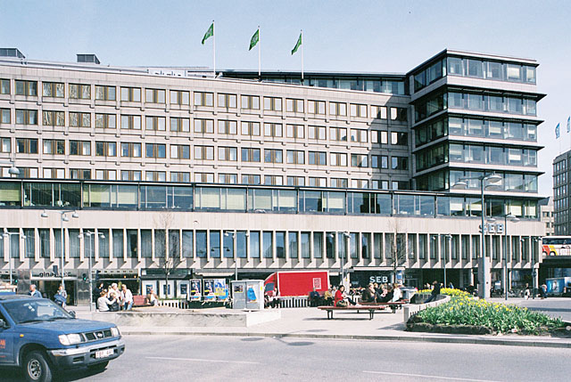 Hästskon 12, hus 1, foto från väster, Sveavägen