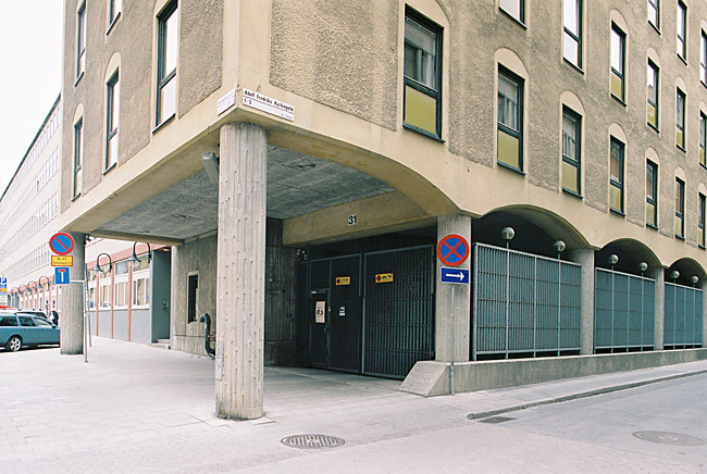 Träsket 17,2, foto från sydost, Adolf Fredriks kyrkogata - Luntmakargatan