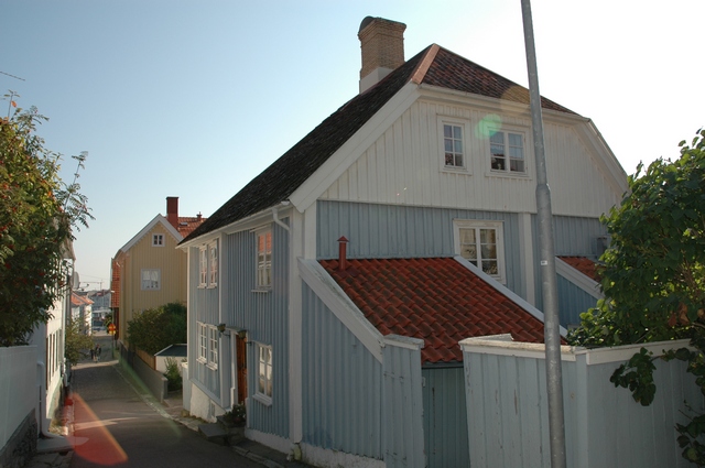 Bonanders hus är en av Marstrands äldre trähus.
