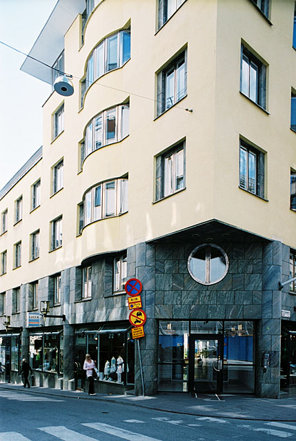 Kvasten 2, hus 1, foto från nordväst, Jakobsbergsgatan