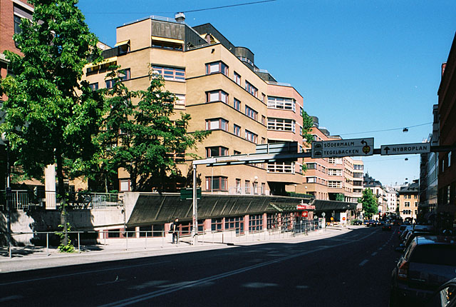  Oxen Större 21, hus 1, foto från väster, Mäster Samuelsgatan