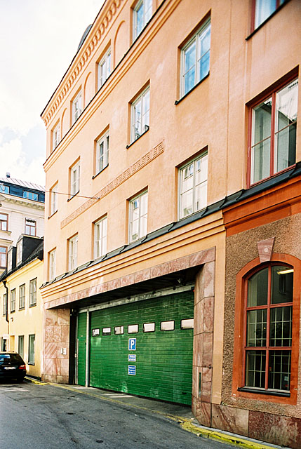 Bryggaren 16 , hus 1, foto från nordost, Apelbergsgatan
