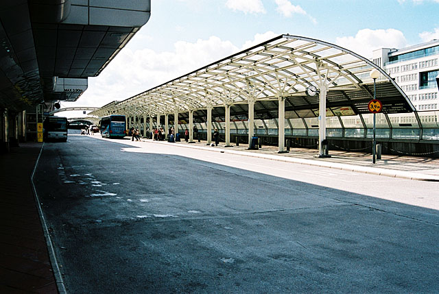 Terminalen 1, hus 1, foto från norr, Terminalslingan