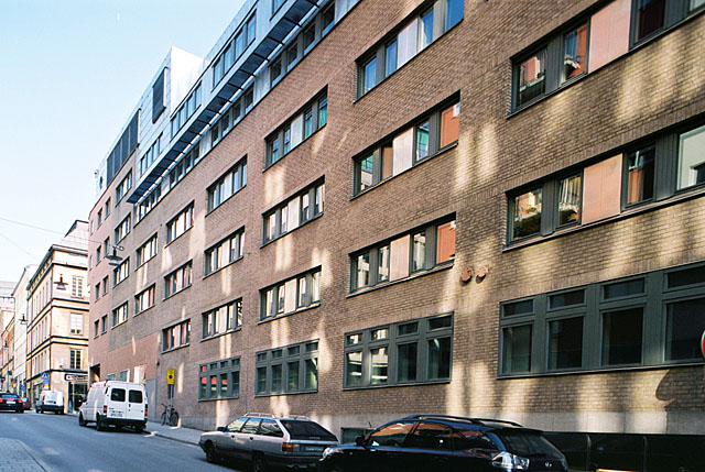 Björnen och Loen 1, hus 9002, foto från nordväst, Herkulesgatan