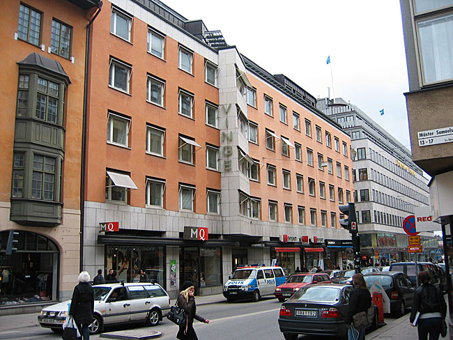 Skären 9, hus 1, foto från nordväst, från Norrlandsgatan